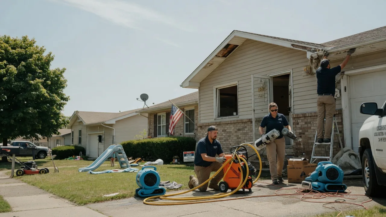 Water Damage Restoration in Mooreland, OK near me